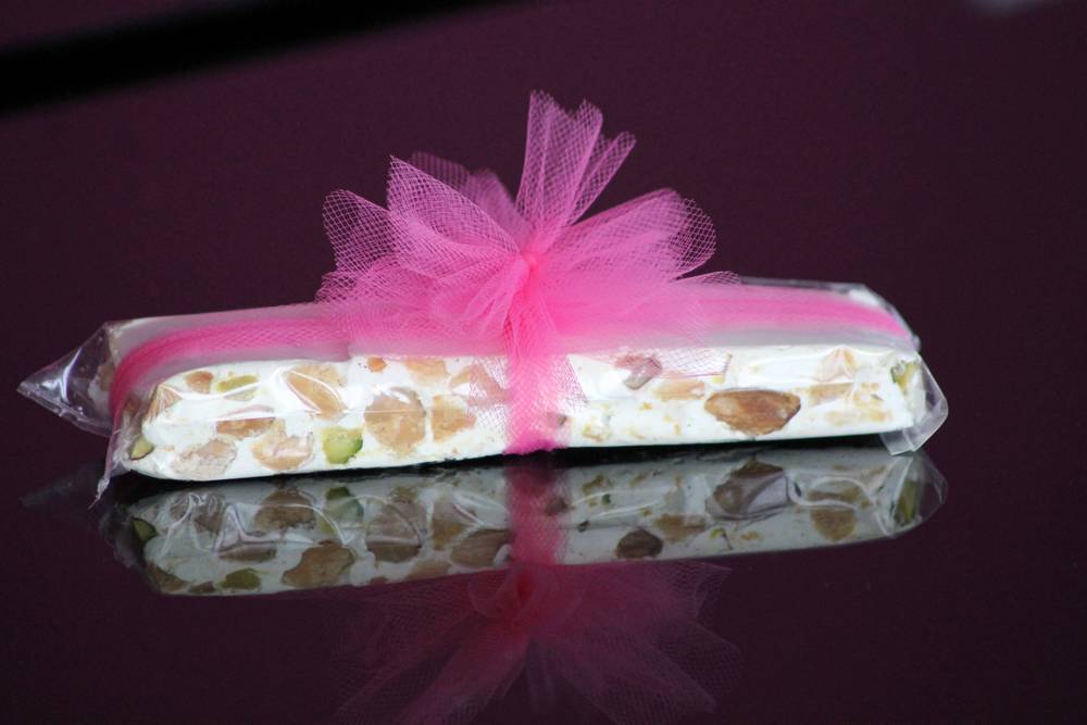 Nougat fruits secs