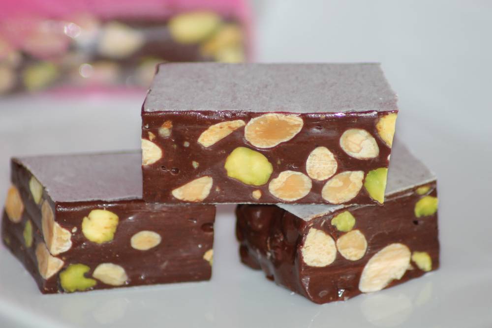 nougat morceaux